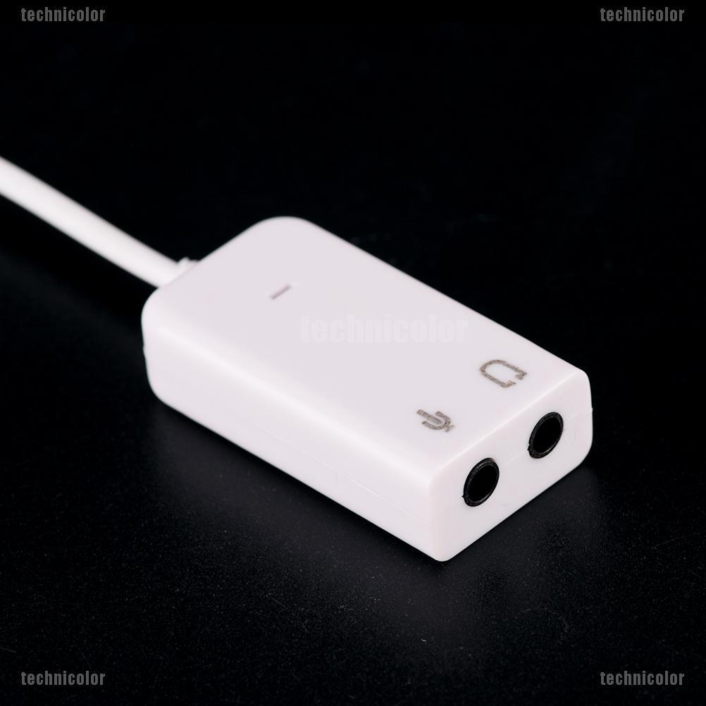 Dây chuyển đổi từ 1 giác cắm USB sang 2 cổng 3.5mm