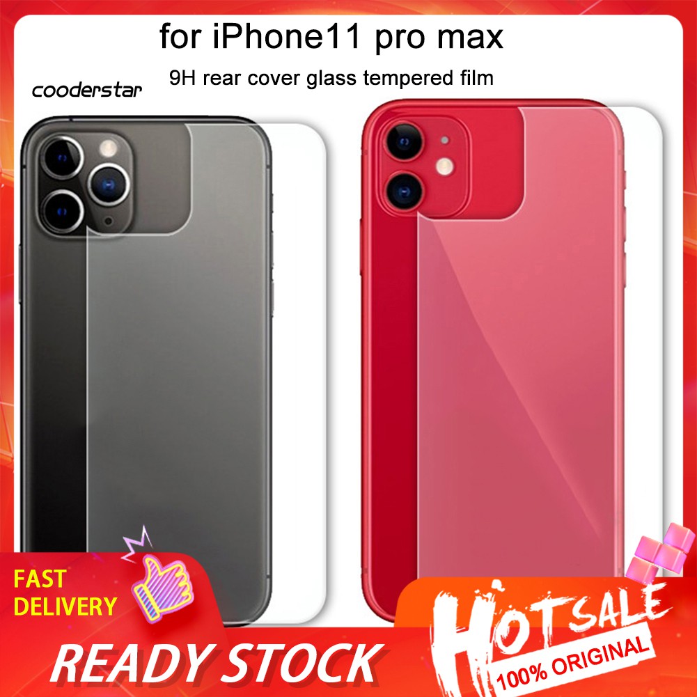 Màng kính cường lực bảo vệ mặt sau cho Iphone 7 8 Plus Xs Max 11 Pro Max