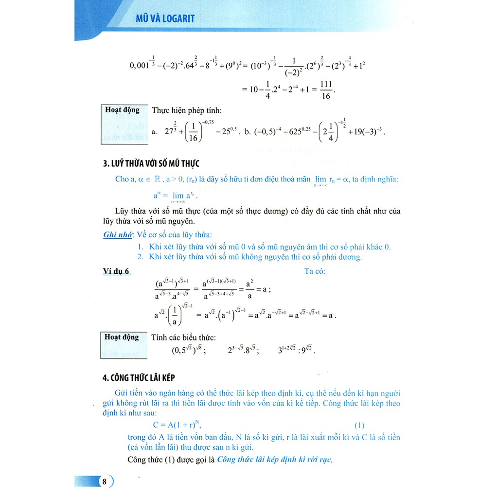 Sách:Phương Pháp Giải Các Dạng Toán THPT: Mũ Và Logarit