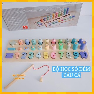 Bộ học số đếm kết hợp câu cá cho bé - Giúp Bé Thông Minh, Phát Triển Trí Tuệ