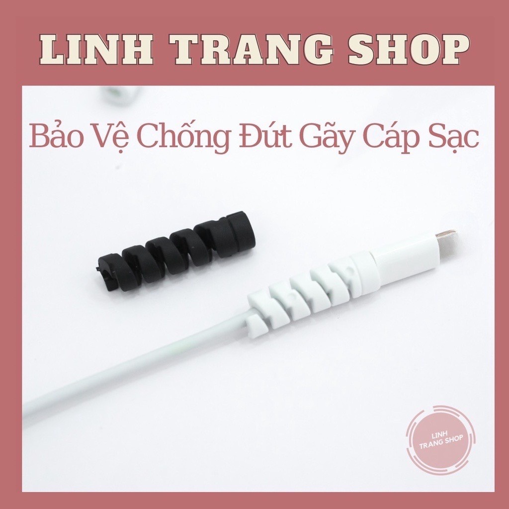 Phụ Kiện Cuốn Bảo Vệ Cáp Sạc , Chống Gãy Dây Sạc (Bán theo 1 Set = 6 Cái)