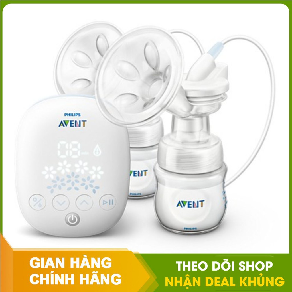 Máy hút sữa bằng điện đôi Avent SCF303/01 - Chính Hãng
