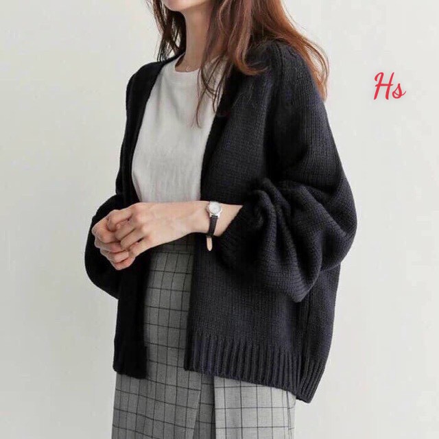 Áo cardigan áo khoác cardigan chất dày dặn Shop Q&amp;V SP000697