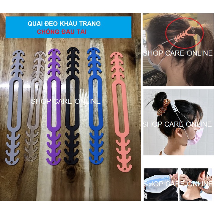 COMBO 3 QUAI ĐEO KHẨU TRANG - CHỐNG ĐAU TAI