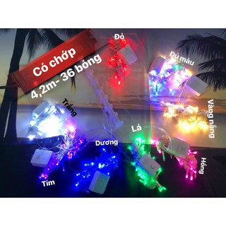 Dây đèn led chớp nháy nhiều màu,dài 4m5