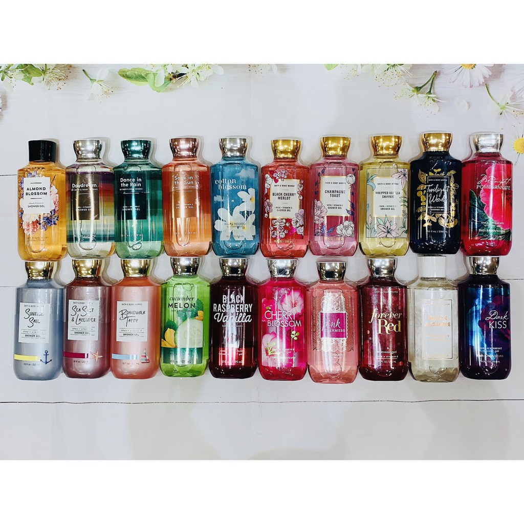 [AUTH= BILL MỸ ][ĐỦ MÙI] Sữa Tắm Bath And Body Works - 295ml