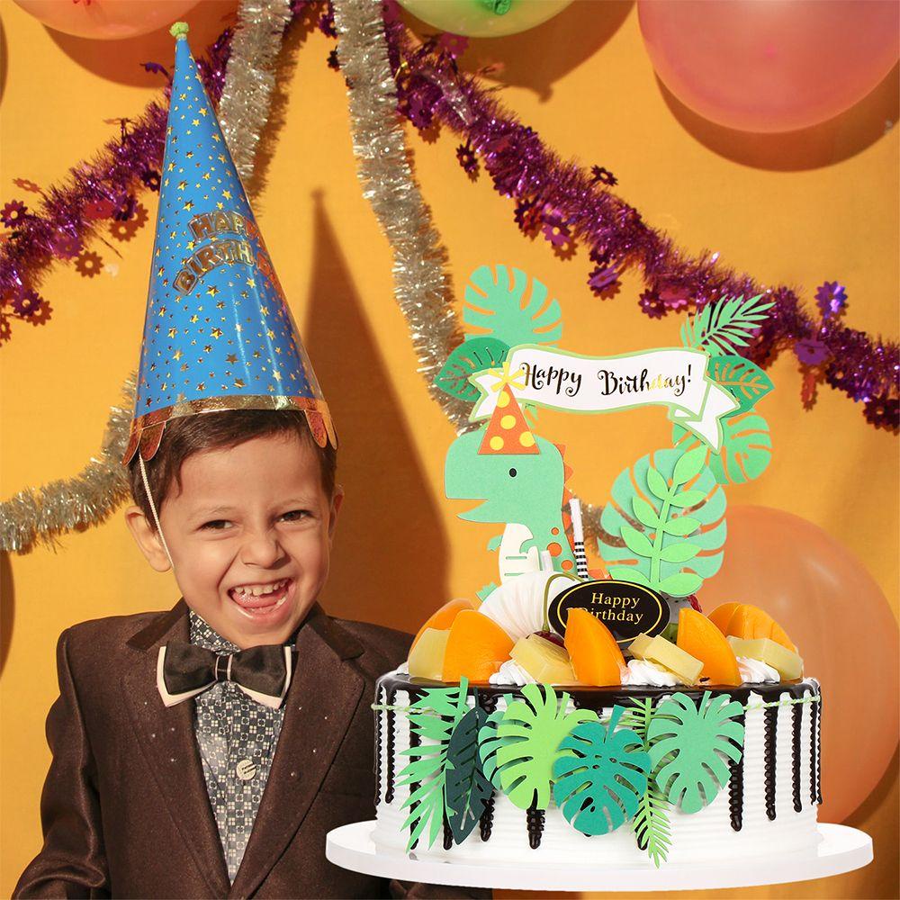 Topper Trang Trí Bánh Kem Hình Khủng Long