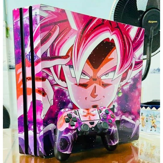 Bộ dán máy - Skin Dragonball cho hệ máy ps4