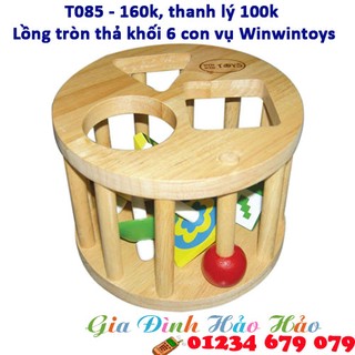 Lồng tròn thả khối 6 con vụ winwintoys