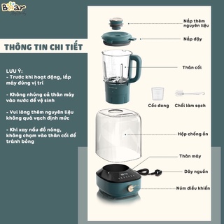 Máy làm sữa hạt Bear PBJ-B06W1
