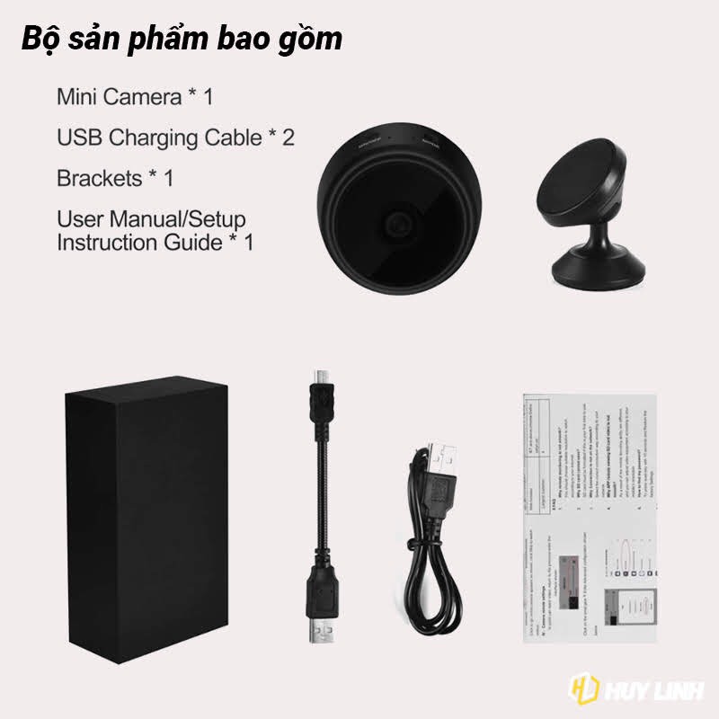 Camera An Ninh - Camera Wifi Chống Trộm 720P, App Miễn Phí, Hướng Dẫn Cài Đặt Tiếng Việt