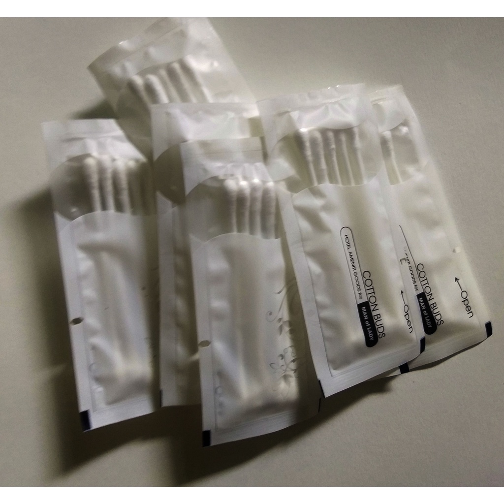 100 tép tăm bông 5 que khách sạn, resort