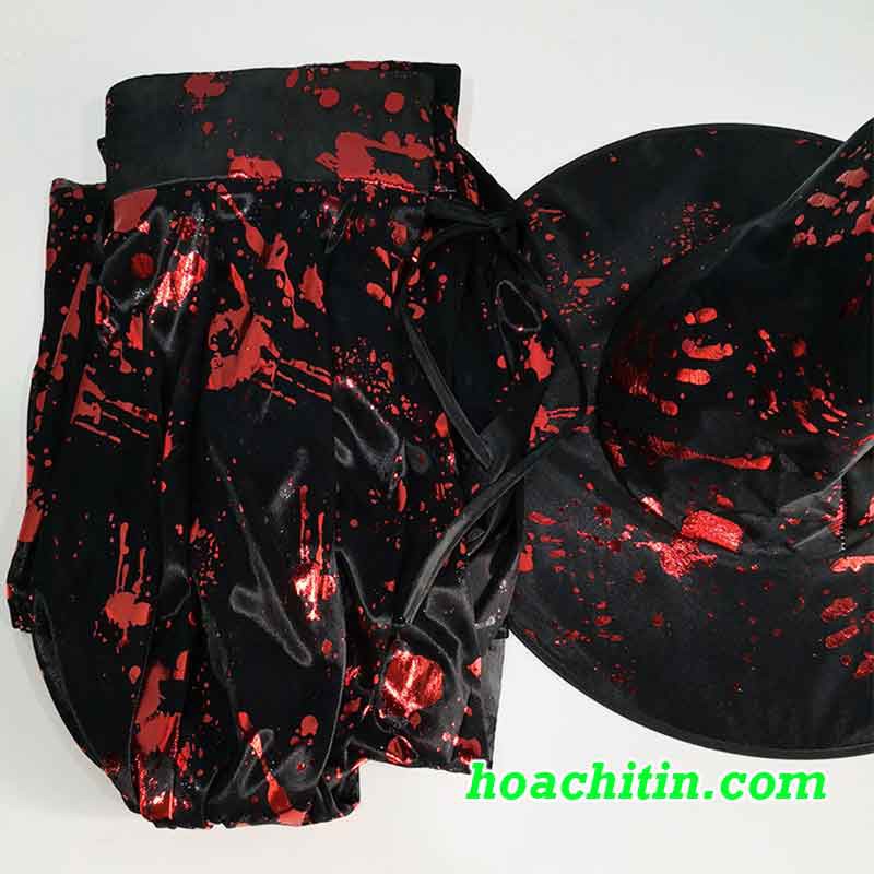 Áo Choàng Nhũ Giả Máu Tặng Nón hoá trang Halloween | BigBuy360 - bigbuy360.vn