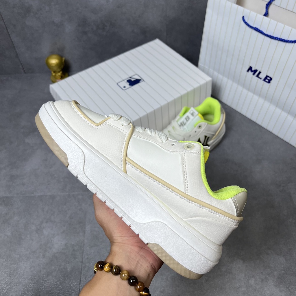 Giày Sneaker MLB Liner Xanh Nõn Chuối Lót Bông Cao Cấp Fullbox Đế Cực Kì Êm