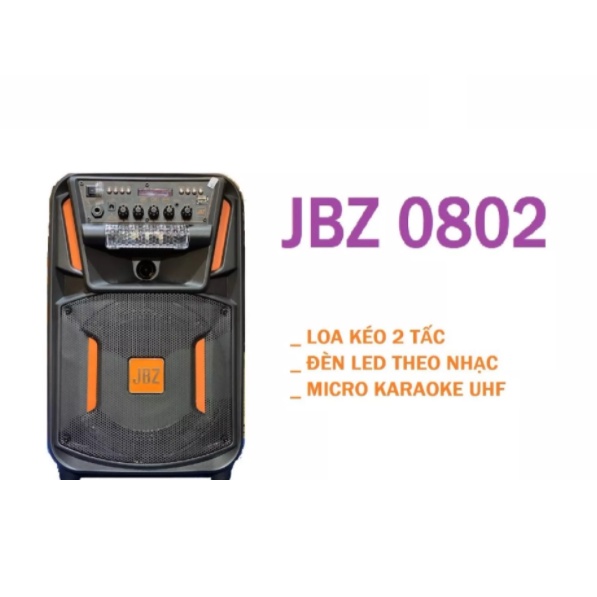 Loa kéo mini JBZ JB 0802 - JBZ 0802 siêu hay.