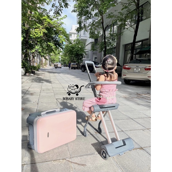 Vali xe đẩy 20 icnh ( tặng đai bảo vệ . đệm ngồi 3D . sticker ) sãn HN. HCM