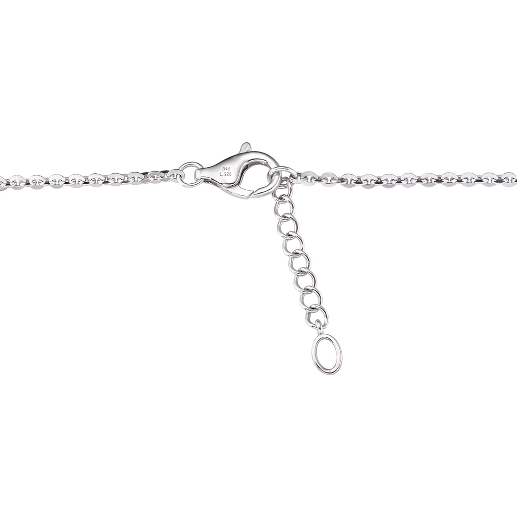 Lắc chân bạc đính đá CZ PNJSilver XM00K000028