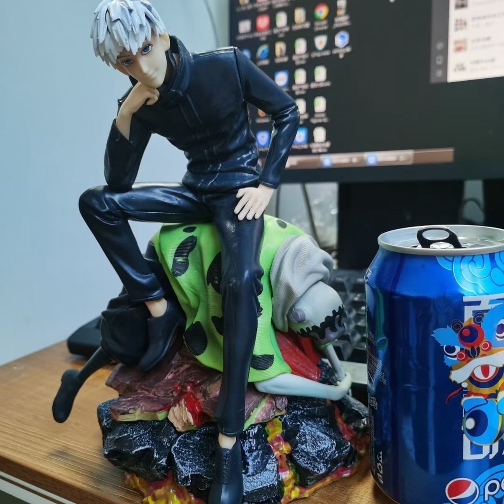 Mô hình Gojo Satoru trong anime jujutsu kaisen siêu đẹp