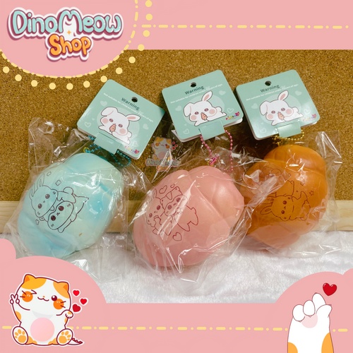 Squishy chính hãng Popular - Bánh sò Poli/ Shell Bread dễ thương, mềm, chậm tăng