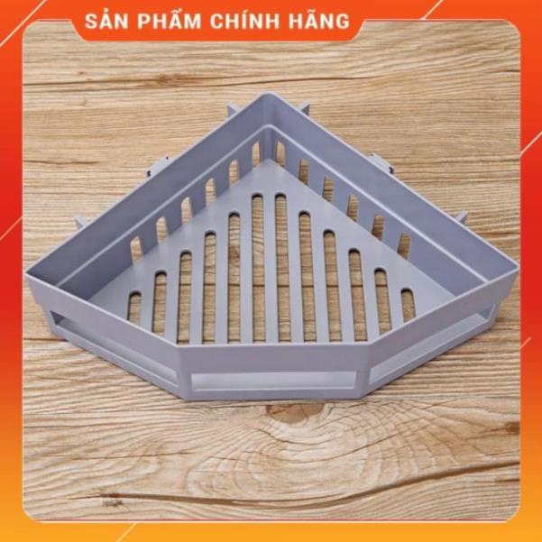 Kệ Dán Tường Nhà Tắm,Nhà Bếp Tiện Dụng (Kèm 2 Miếng Dán)