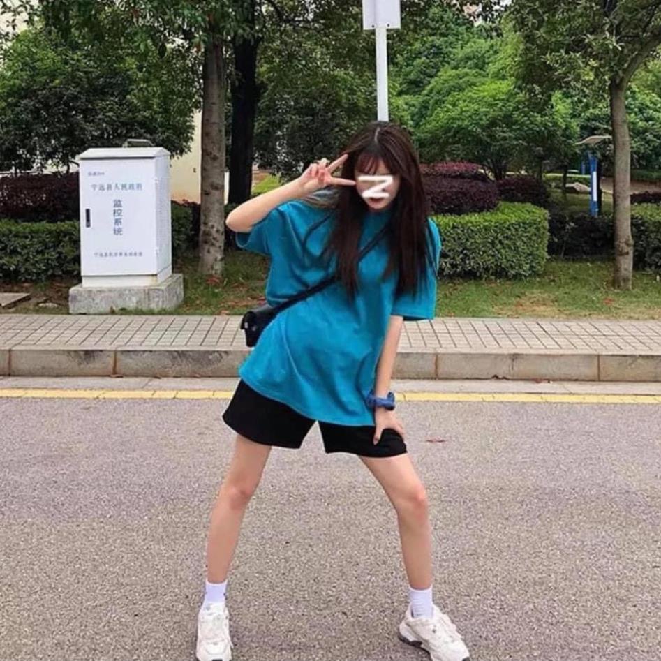 Quần ống rộng dáng ngắn freesize unisex Quần short đùi nam nữ bazic chất thể thao dầy mịn không xù