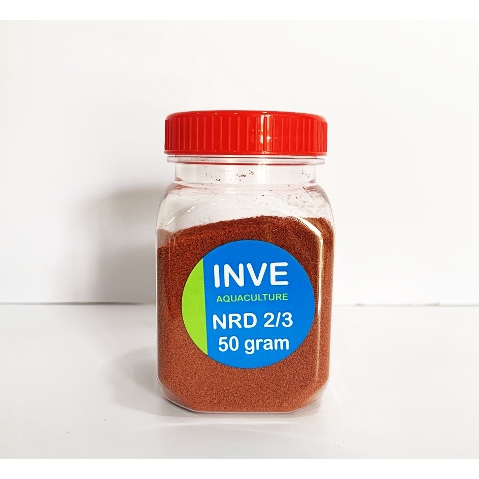 Thức ăn cá cảnh | Cám Inve Thái 1/2 - 2/3 - 3/5 - 5/8 - G8 Hàng công ty - 50gr