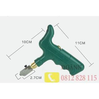 Bộ dao và ê tô bẻ kính