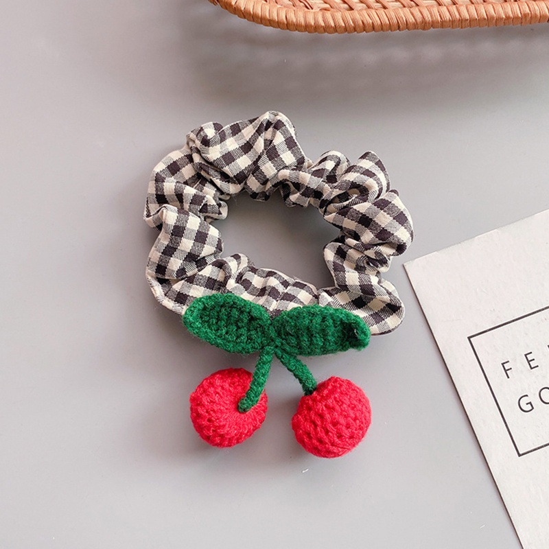 Bộ Kẹp Tóc Và Dây Buộc Tóc Hình Quả Cherry Dùng Hóa Trang / Chụp Ảnh