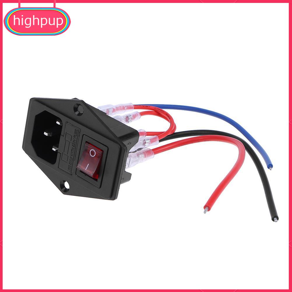 Công tắc điều chỉnh nguồn 220V / 110V với ổ cắm cầu chì cho máy in 3D