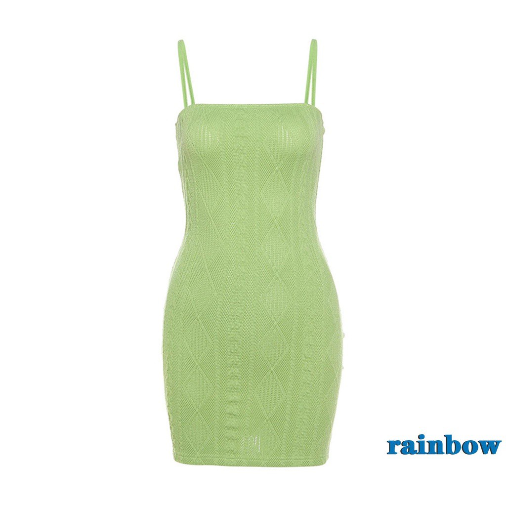 Đầm Chữ A Hai Dây Cổ Thuyền Họa Tiết Hình Học Màu Cầu Vồng Thời Trang Mùa Hè Cho Nữ | BigBuy360 - bigbuy360.vn