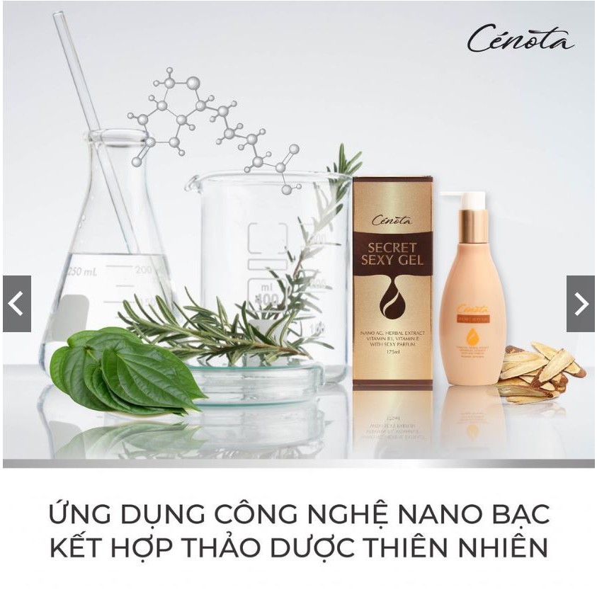 Dung Dịch Vệ Sinh phụ nữ trị ngứa LÀM HỒNG và SE KHÍT Vùng Kín Cenota Secret Sexy 175ml