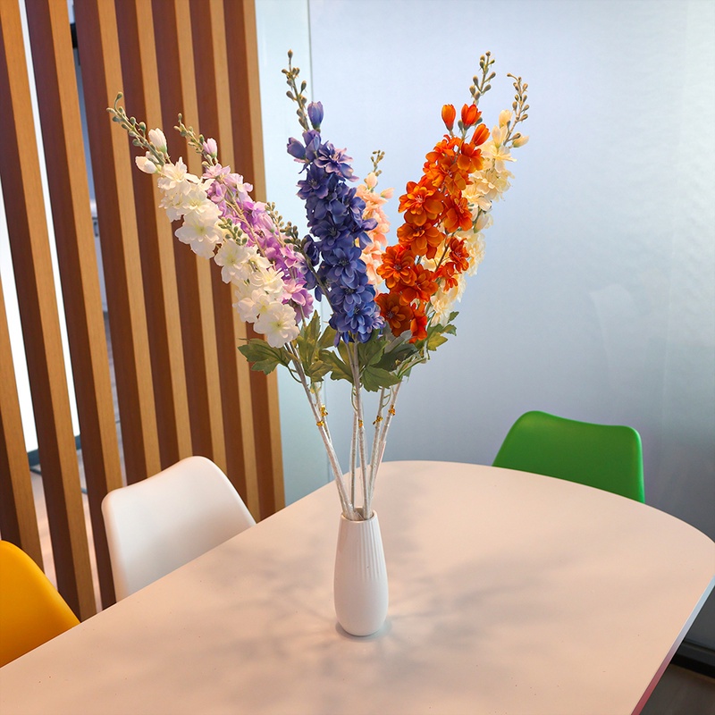 Bó hoa giả bằng lụa 80cm trang trí nhà ở/văn phòng/khách sạn