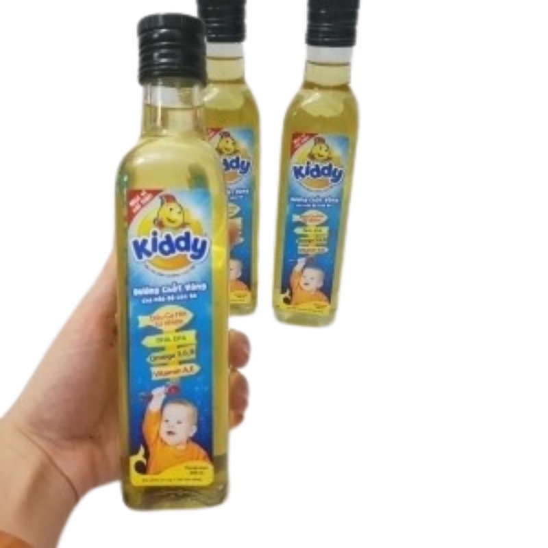 Dầu Ăn Kiddy Cá Hồi Cho Bé Chai 250ml