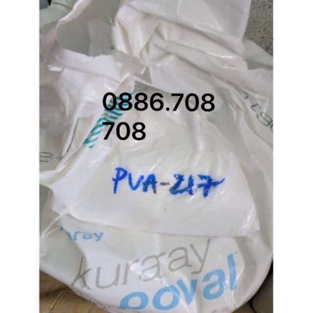 Bột pha keo (pva-217) làm slime
