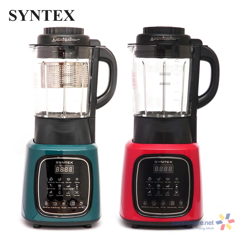 Máy xay nấu sữa hạt Syntex ST-1750 đa năng, công suất 1400W dung tích 1.75 lít - Hàng chính hãng, bảo hành 12 tháng