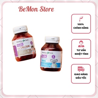 [DATE 2024]Dha Và Canxi Cho Bé Healthycare 60v mẫu mới
