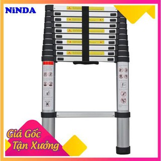Chính Hãng (HÀNG NHẬP KHẨU )Thang nhôm rút gọn 4,4m NINDA ND-44