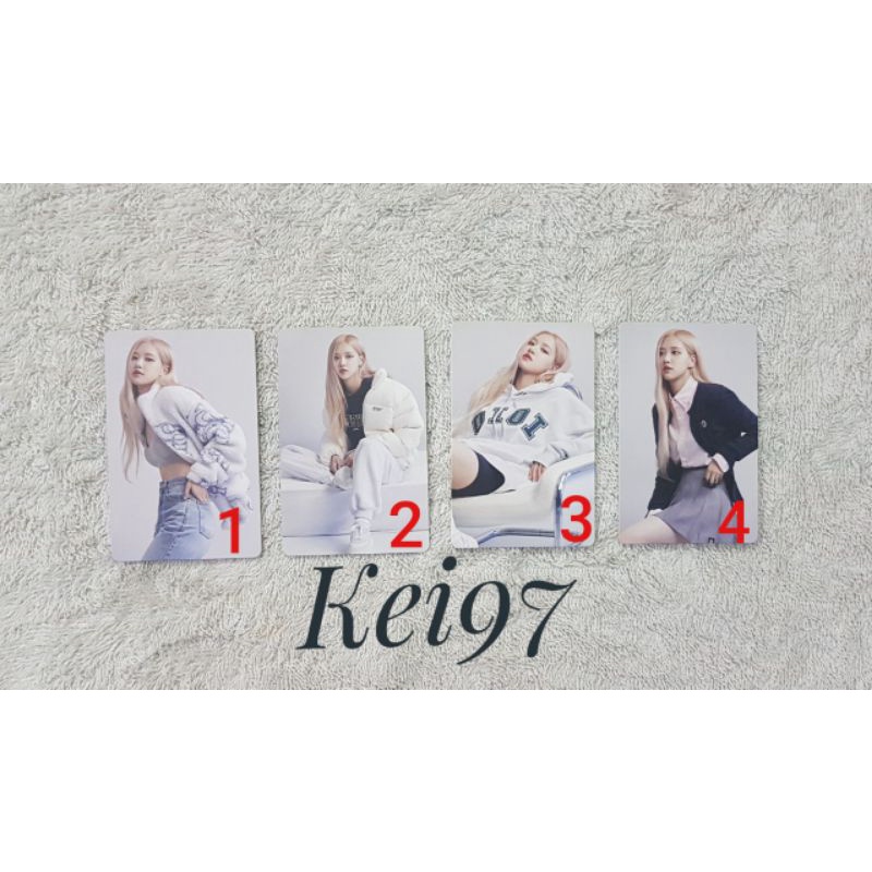 [ OFFICIAL - CÓ SẴN] Bộ ảnh PHOTOCARD ROSÉ By OiOi