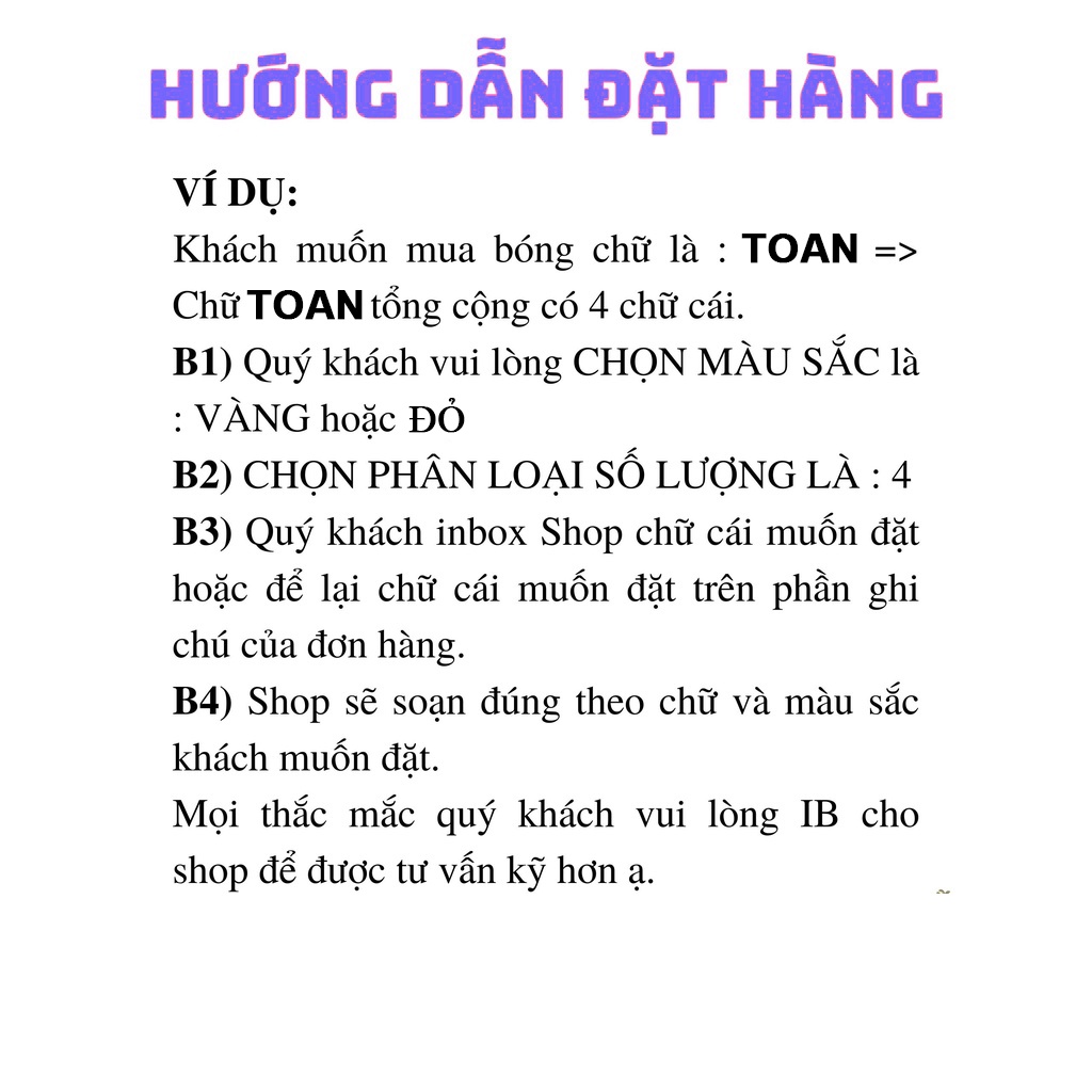 Bong Bóng Hình Chữ Cái 40cm Màu Vàng Màu đỏ Hồng Độc Đáo Dùng Trang Trí Tiệc Sinh Nhật