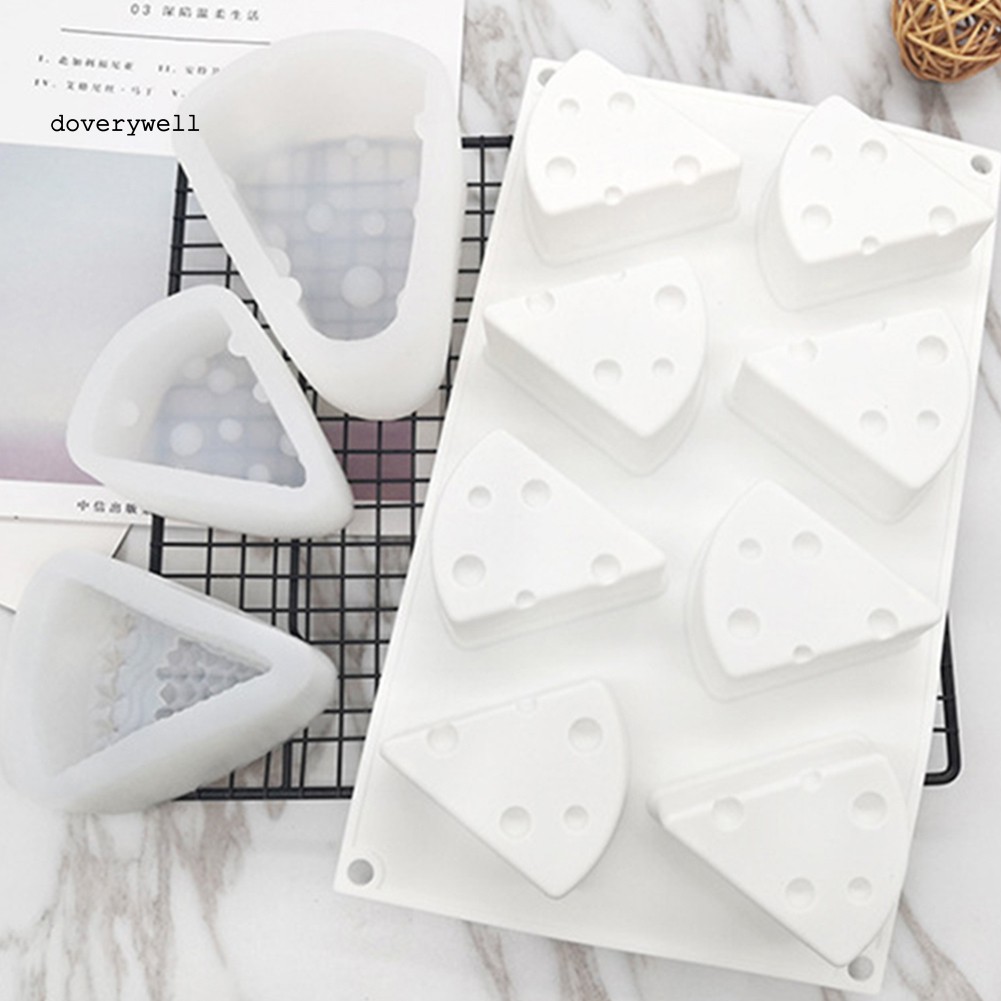 Khuôn Silicone Tạo Hình Làm Bánh Hình Phô Mai