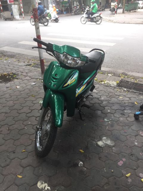 Bộ vỏ nhựa Wave alpha - wave thái xanh ken kèm tem