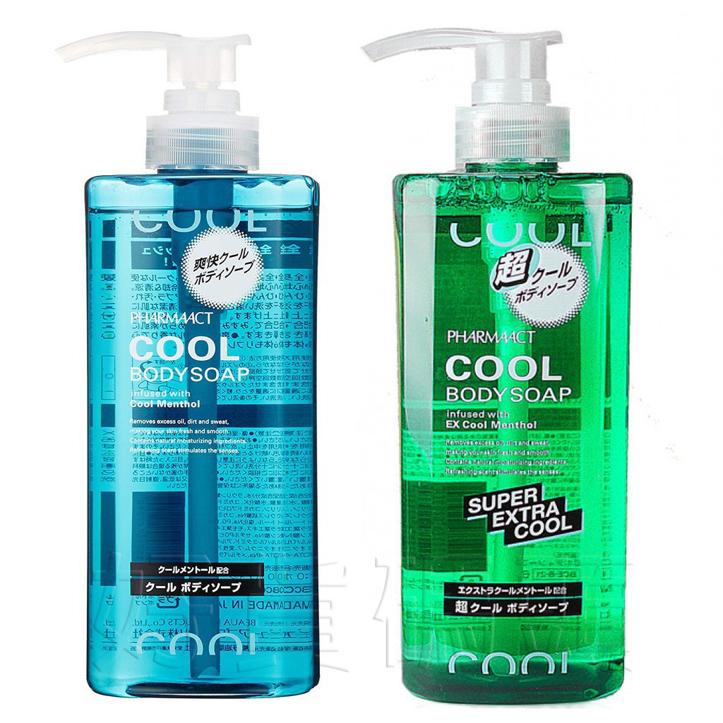 Sữa tắm cho nam Pharmaact Cool 600ml Nhật Bản