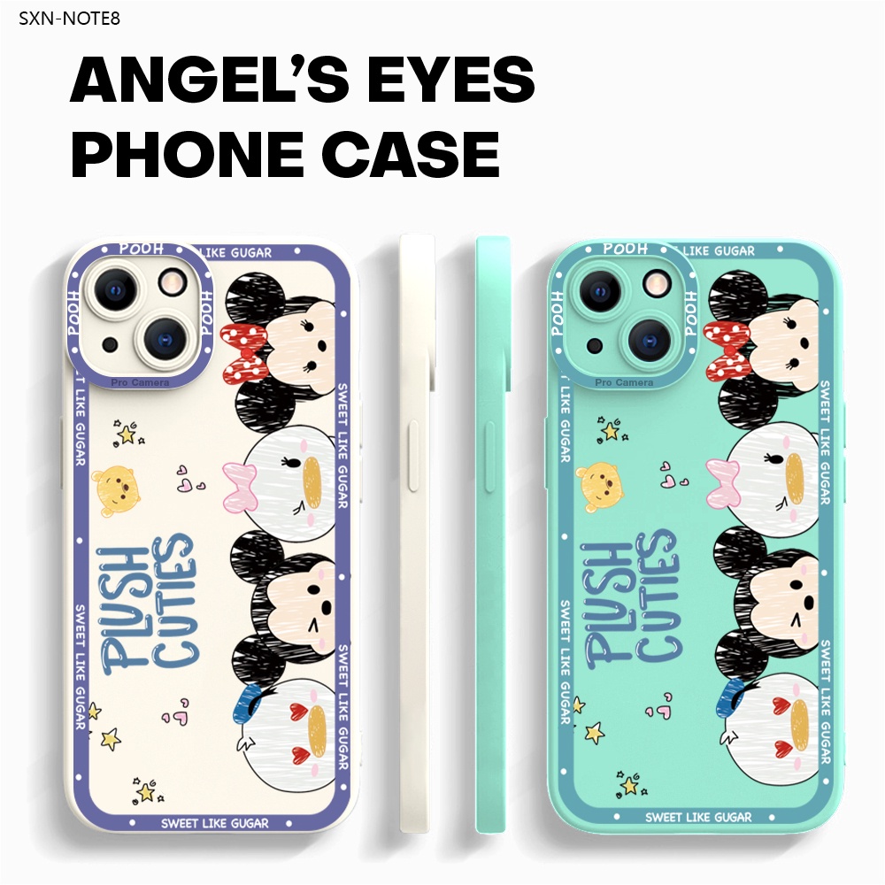 Samsung Galaxy Note 8 9 10 20 Lite Plus Ultra Cho Ốp lưng điện thoại In Hình Mouse Donald Duck Thicken