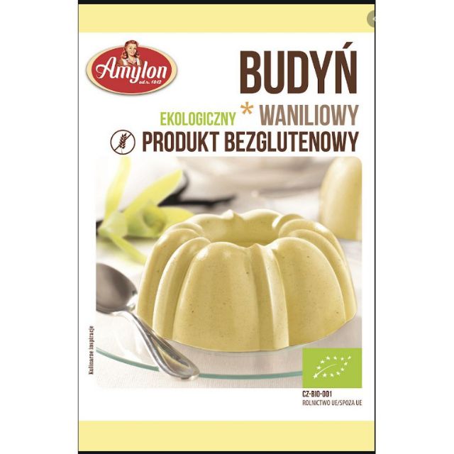 Bột Pudding Vani Hữu Cơ Đức Gói 40g