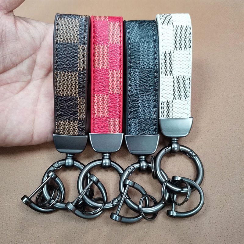 Móc Khóa Da Kim Loại Thời Trang Mới