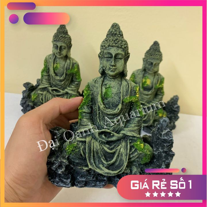 Tượng Phật Thủy Sinh Trang Trí Bể Cá Cảnh- Tiểu Cảnh- Hòn Non Bộ