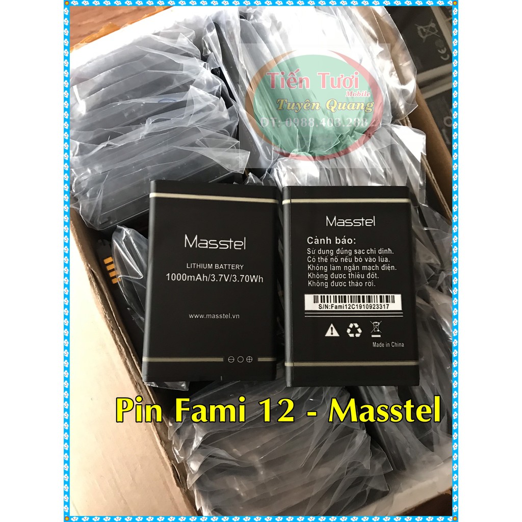 Pin Fami 12 - Masstel (Mới)