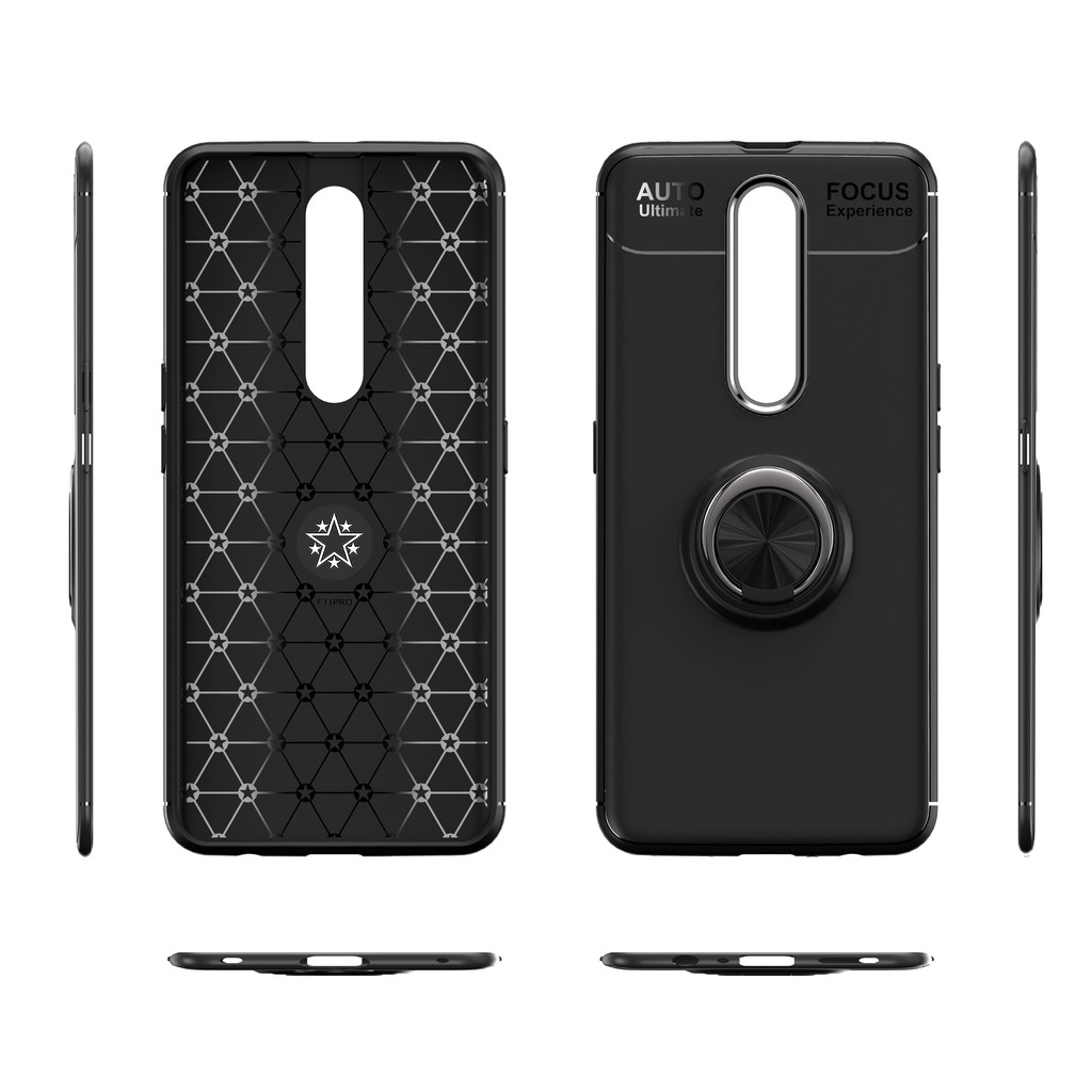 Ốp lưng mềm kèm giá nhẫn đỡ dành cho OPPO F11 F11 Pro