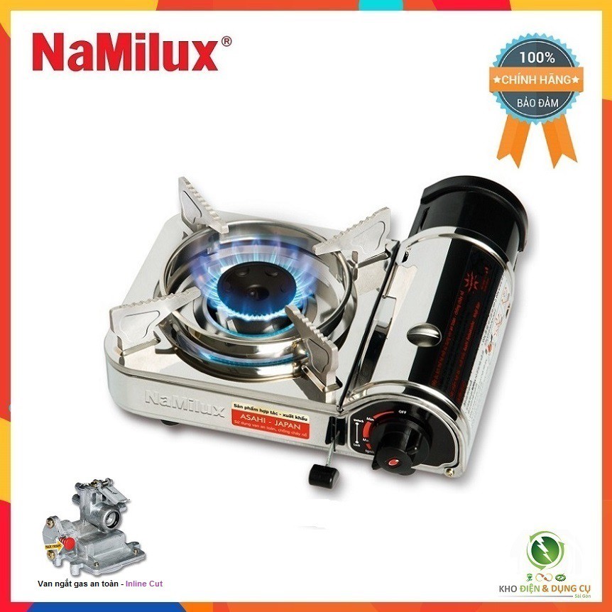 BẾP GAS SIÊU NHỎ MINI INOX PS-1711AS NAMILUX DU LỊCH ( SIÊU TIẾT KIỆM )