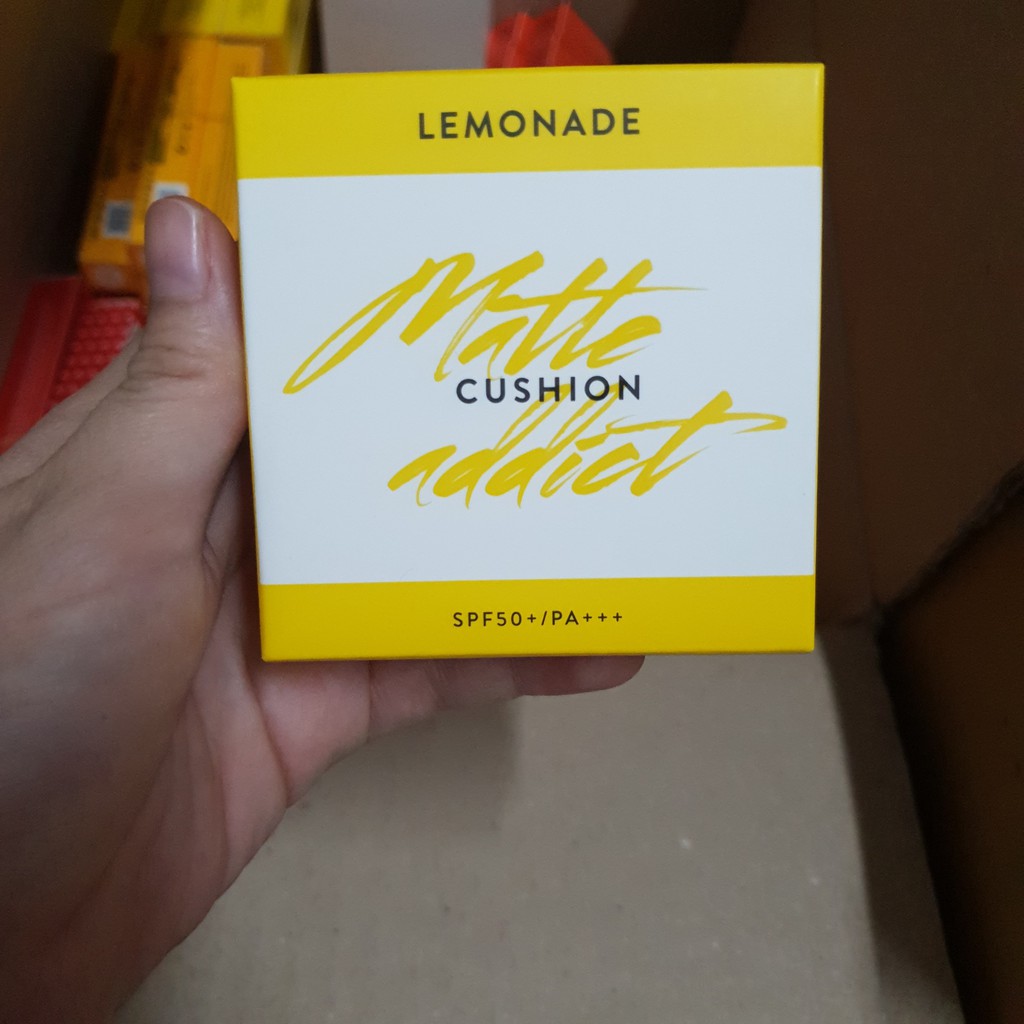 Phấn nước đơn LEMONADE Matte Addict Cushion 15g